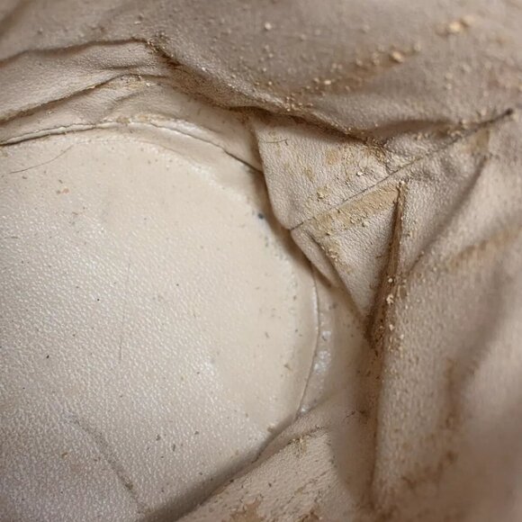 LOUIS VUITTON BUCKET PM Shoulder Tote Bag Monogram Leather Brown - Picture 8 of 10